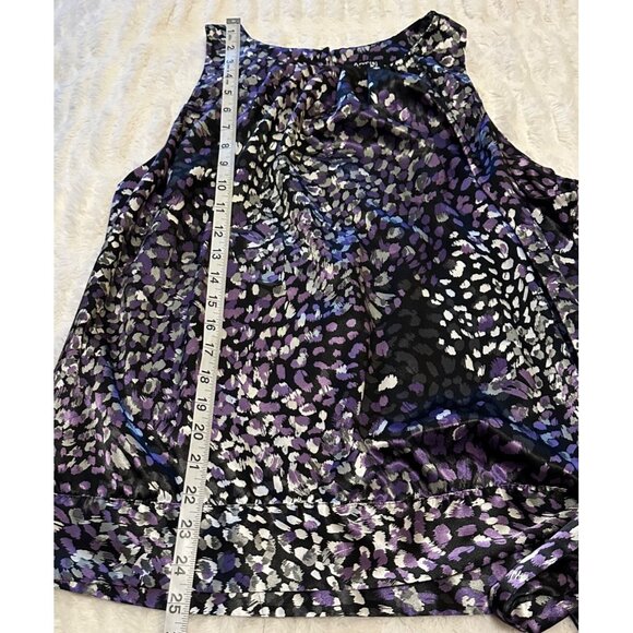 APT. 9 Sleeveless Geometric Blouse Polyester Spandex Blend Women's Size XL - Picture 7 of 13
